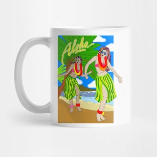 Ragdoll Hawaiian Postcard Mug